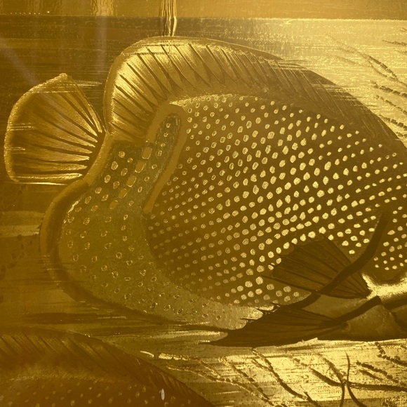 Vintage French Engraving by J Hardelin Foil Art Picture/Wall Decor - Picture 6 of 11